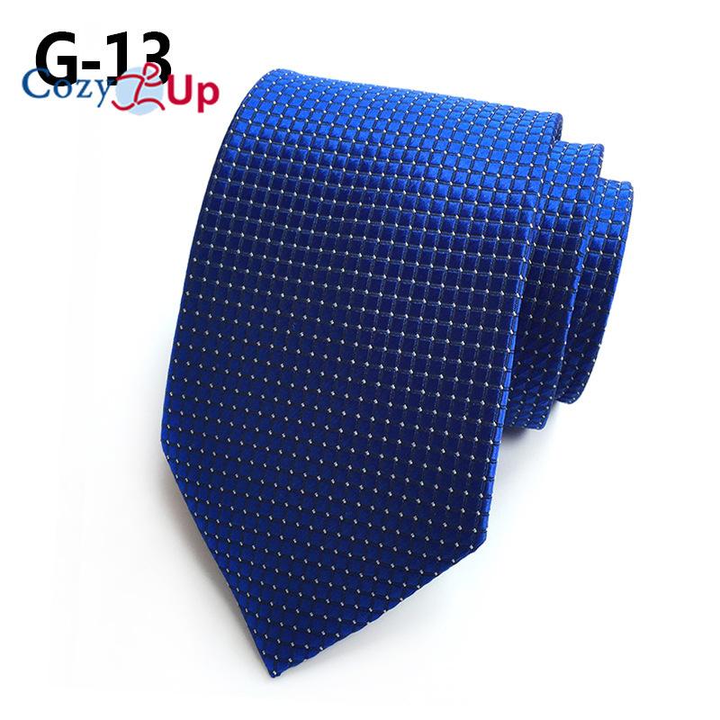 New Classic Men's Plaid Checks Silk Tie Necktie