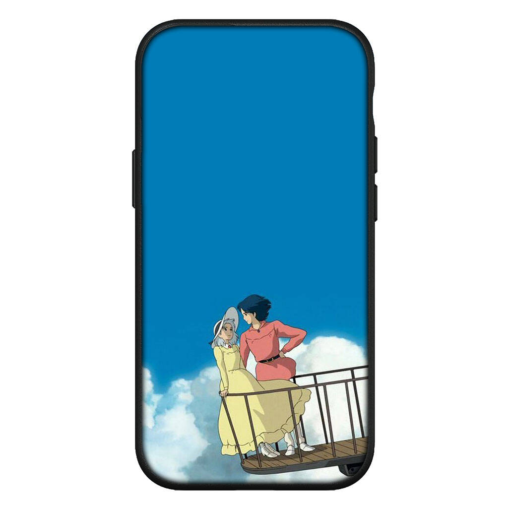 

Чехол для iPhone 17 16 15 Xiaomi Poco Redmi Note 14 13 12 Pro 16e Samsung Galaxy S25 S24 S23 OPPO Huawei Мультяшный Ходячий замок Хоула Чехол для телефона for Redmi 10C