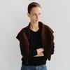 ROY CASHMERE KNIT SCARF (BURGUNDY)