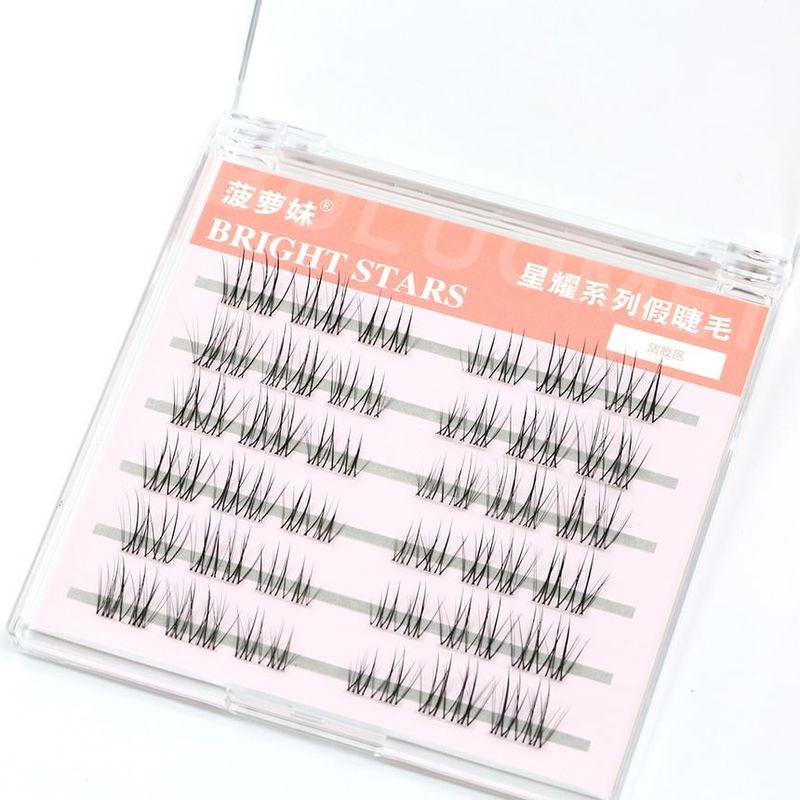 Mogugu - Faux Cils Naturels Groupés Légèrement