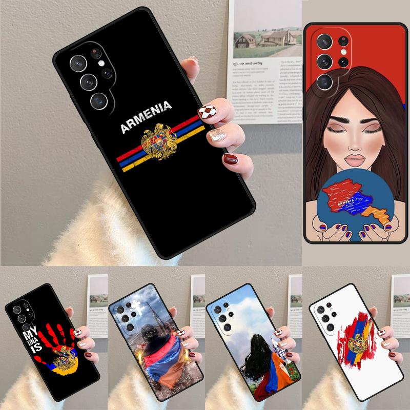 Armenia Armenian Flag Phone Case for Samsung Galaxy Note 10 Pro S26 Ultra S23 S24 FE S25 S21 S22 PLUS Shockproof Cove