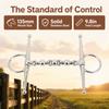 Ball Chain Design Horse Mouth Bit Stainless Steel Stainless Steel Horse Bit  Riding Use