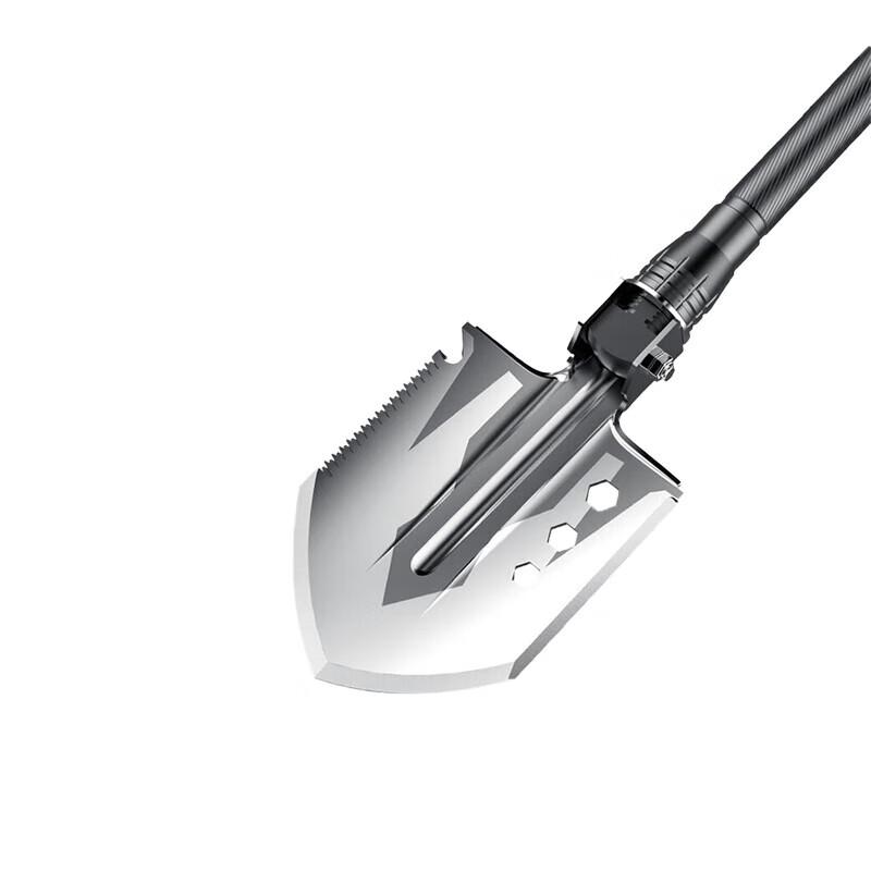 Multi-functional 4-Section Folding Camping Shovel