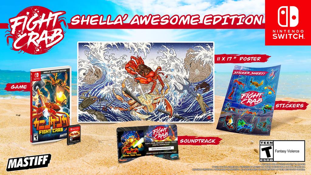 Fight Awesome Edition North Switch Crab Shella' (Import America) –