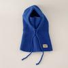 One-piece Baby Balaclava Hat Ears Neck Knitted Cap Fashion Scarf Mask Hats  Children