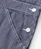 OKONKWO Railroad Stripe Work Overalls - Outdoor Canvas Jumpsuit