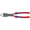 KNIPEX Twin Grip Slip Joint Adjustable Opening for Removing Removing Worn and Comfort Pliers, Width, Screws, Bolts, Nuts, More, Handle, 250mm,