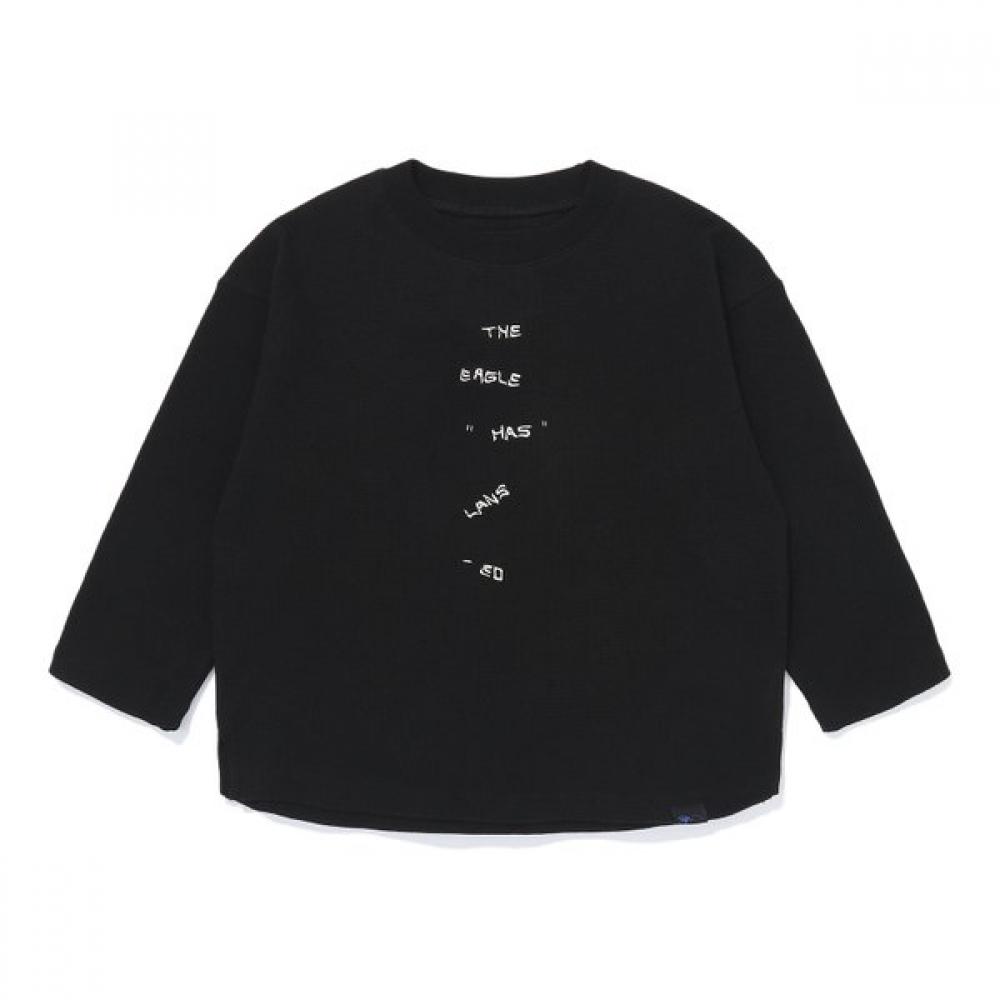 BlueTail Waffle TexTure Black T shirT azg2Ts05bk