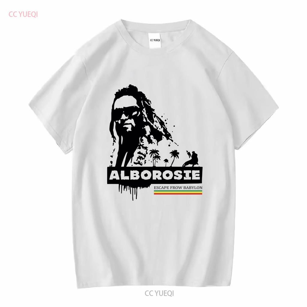 Alborosie Reggae T Shirt Jamaica Music Bob Damian Marley Protoje Rasta Long or Short Sleeves Vintage Washed Stretched Stylish