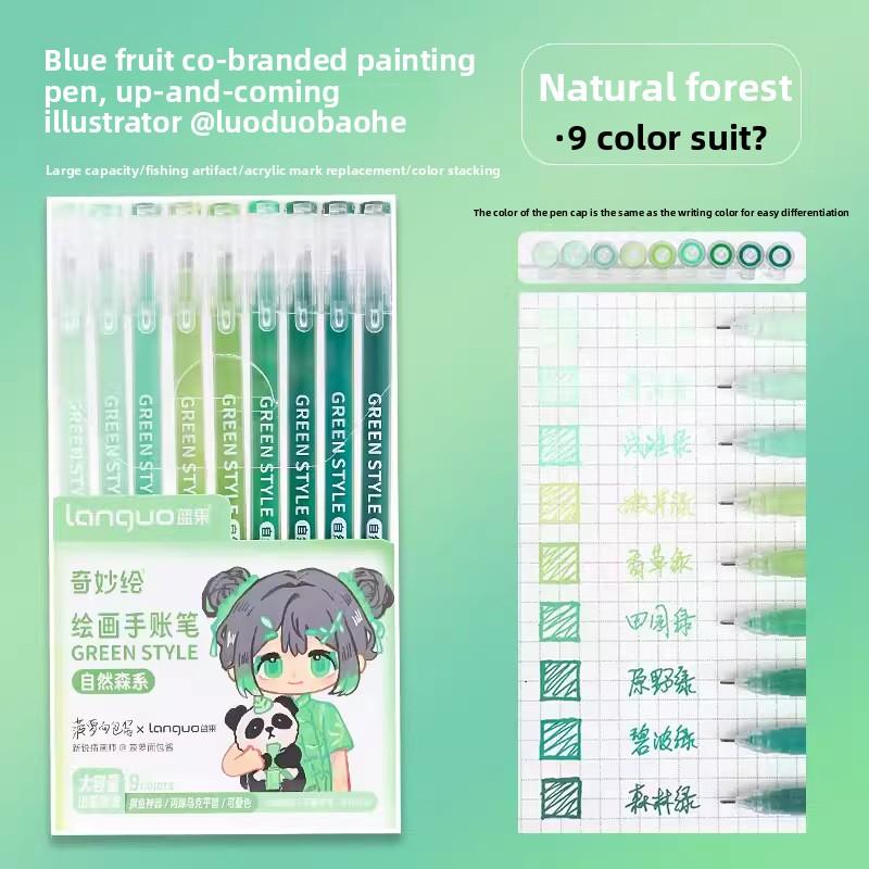 Note-taking Pen, Fluorescent Pen, Highlighter Pen, Notebook Pen, Drawing Marker Pen