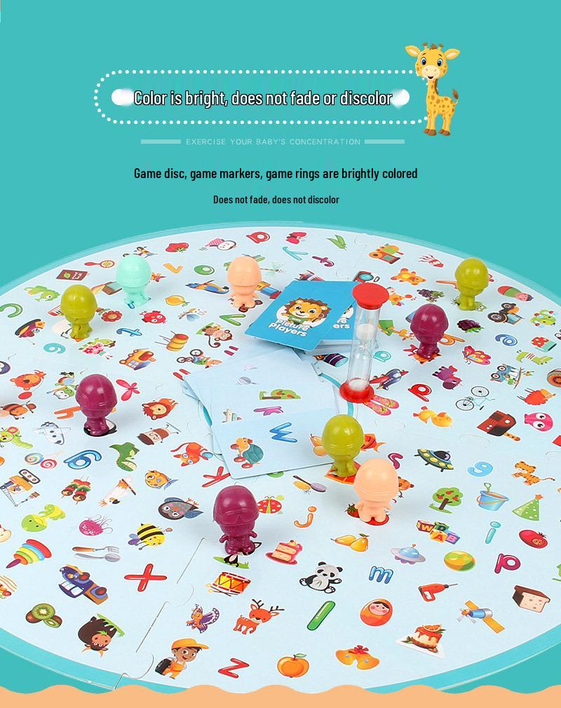 Bilde finn- og hukommelsestreningsspill for barn i alderen 3-6 år: Forbedrer konsentrasjon og logiske ferdigheter