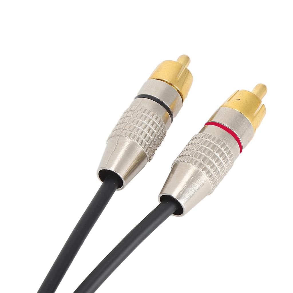Splitter 1 XLR Female Plug to 2 Male Plugs Cable for Home Theater and Professional Equipment