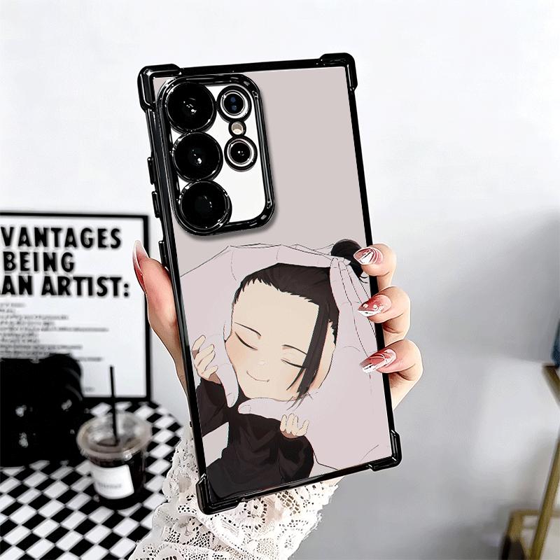 JUJUSU Anime Character Cute Soft Phone Case For Samsung Galaxy S26 Ultra S25 Edge S24 FE S23 Plus S22 S21 + S20 Plating Anti-Fal
