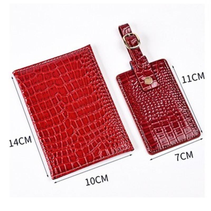 Passport Cover Pu Leather Travel ID Credit Card Passport Holder Case Wallet Purse Bags Women Luggage Tags Name Card Holder
