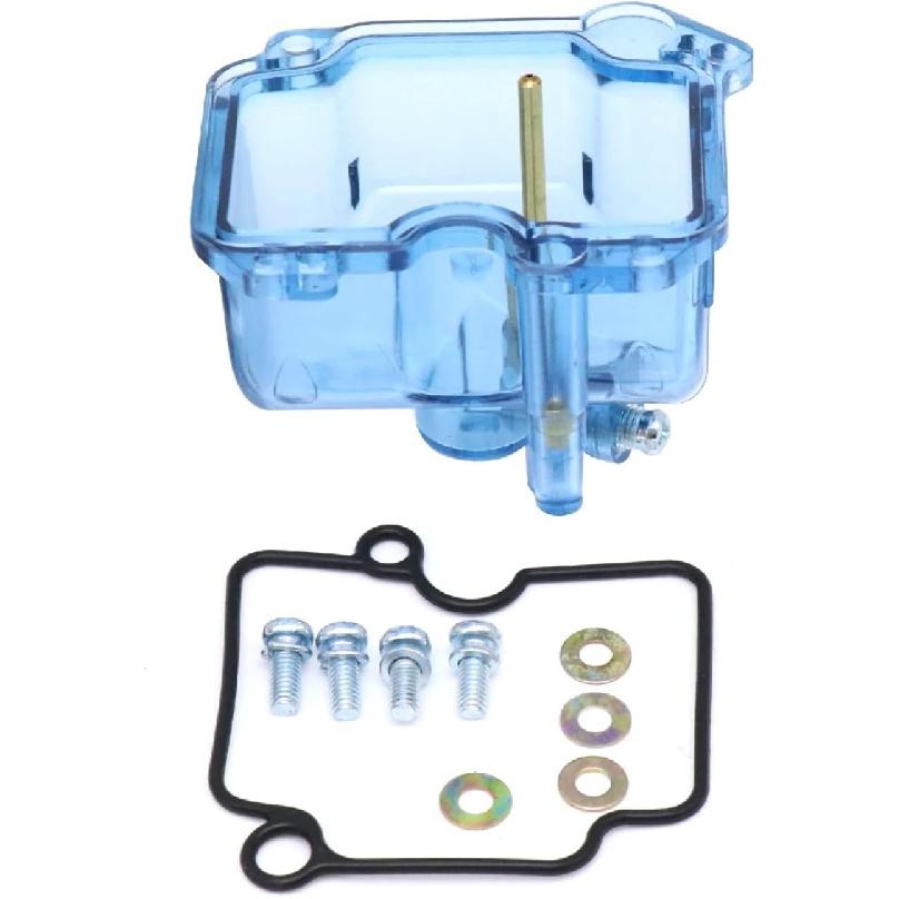 Motorcycle Carburetor Clear Bottom Transparent Float Bowl Oil Cap For VM22 Carburetor Motorcycle Carburetor parts(GRAY)