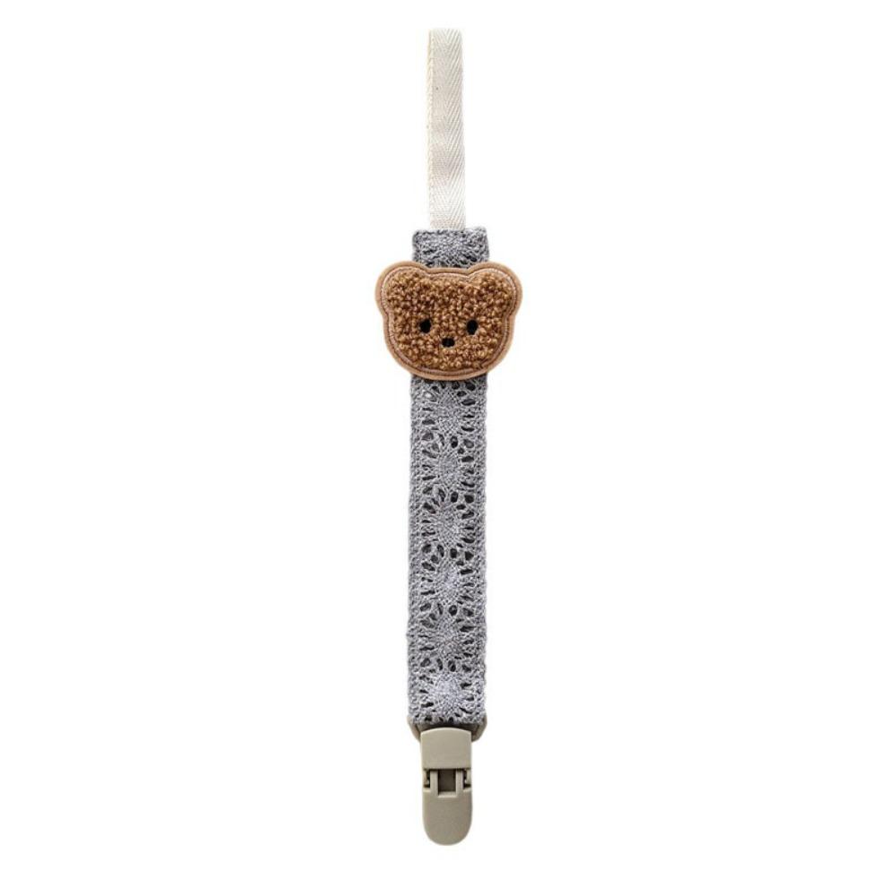 Catena Porta-ciuccio Orsetto Carino Cartone Animato Portatile Anti-caduta Porta-ciuccio Bambino