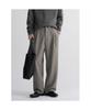 8SECONDS [Everyday Slacks] Fleece-Lined Wide Tapered Fit Elastic Waist Slacks - Beige