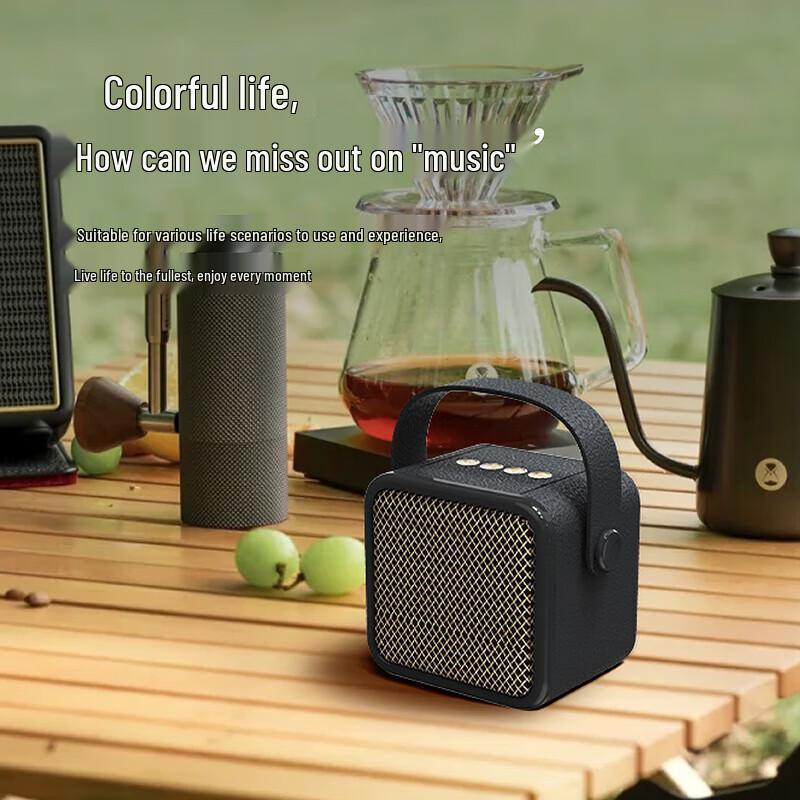 Serlance Retro Mini Hifi Bluetooth Speaker