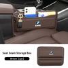 BAFJ3 Hot 2025 Car Seam Storage Box Crevice Organizer Bag Gap Filler For BMW X3 X5 X6 M5 M3 E46 E90 E60 F10 E39 F30 E36 G30 E87 E70 E9
