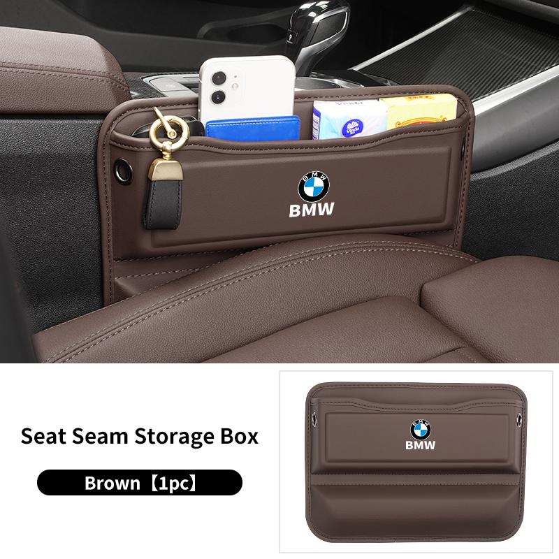 BAFJ3 Hot 2025 Car Seam Storage Box Crevice Organizer Bag Gap Filler For BMW X3 X5 X6 M5 M3 E46 E90 E60 F10 E39 F30 E36 G30 E87 E70 E9