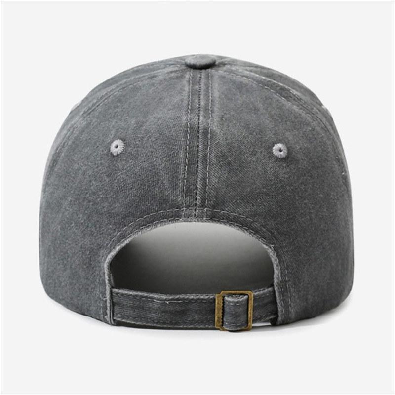 Embroidered Cross Baseball Cap for Men Women Vintage Design Sun Hat Hip Hop Fashion Caps GZW