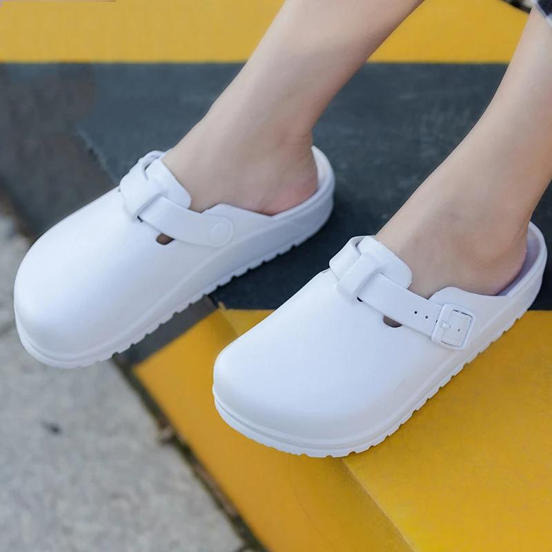 Fashion Litfun Fashion Clogs Slippers Anti-Slip Lab Waterproof Medical Slippers Women Men Working Slippers Shoes Nurses Soft Eva Slides