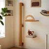 Wandmontierte Katzenregale Kratz-Kletterbäume Katzenbaum Möbel Indoor Hängematte Sitzstangen für Katzen Spielen Krallenwetzen
