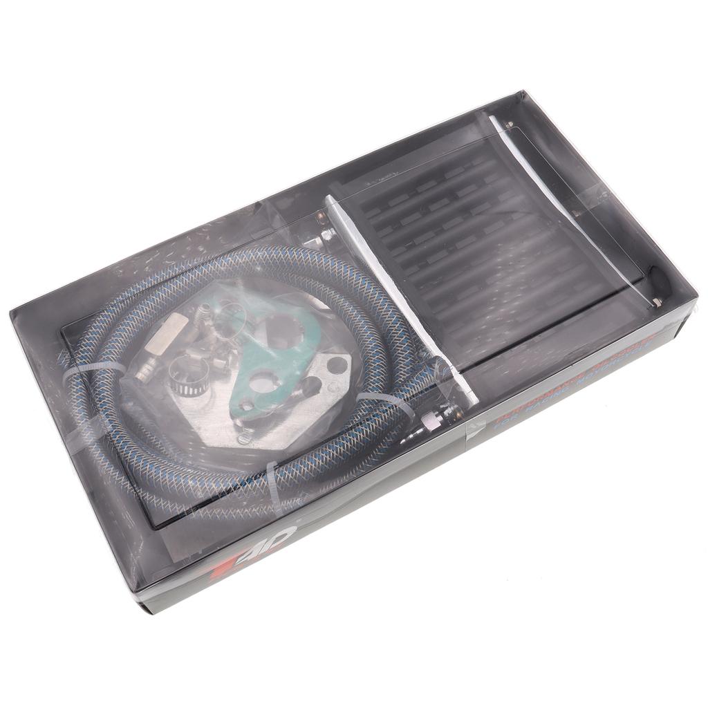 Motorcycle CNC Aluminum Engine Oil Cooler Cooling Radiator Kit for 50cc 110cc 125cc 140cc 150cc ATV PRO Trail Dirt Pit Bike