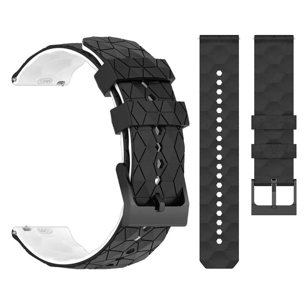 Bracelet Universel en Silicone 20mm 22mm Pour Garmin/HUAWEI/Samsung/Amazfit/Xiaomi/Redmi Bracelet de Montre Pour Hommes et Femmes Bracelet de Montre Correa