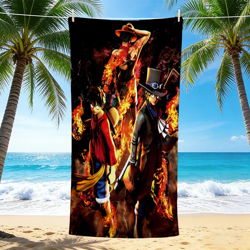 1Pc Heroes Adventure Beach Towel Quick Dry Multiuse For Beach Pool Gym Yoga Home Travel Christmas Halloween Xmas Gift L1178
