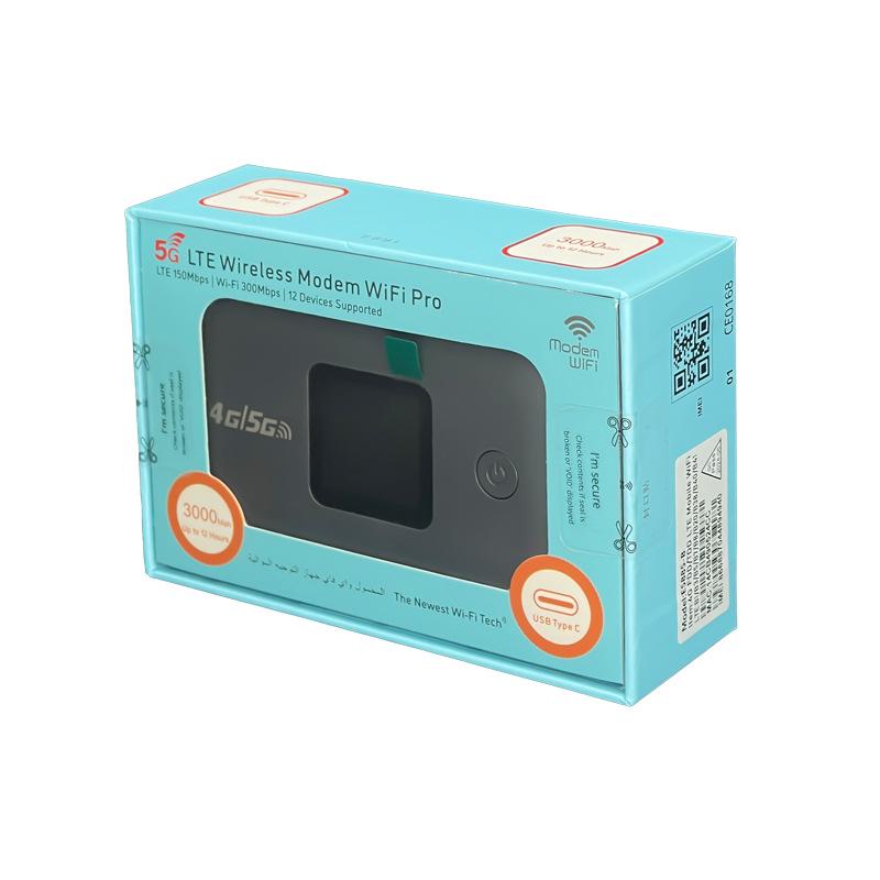 Router WiFi Portabil 4G cu Slot SIM pentru Mașină și Utilizare Mobilă