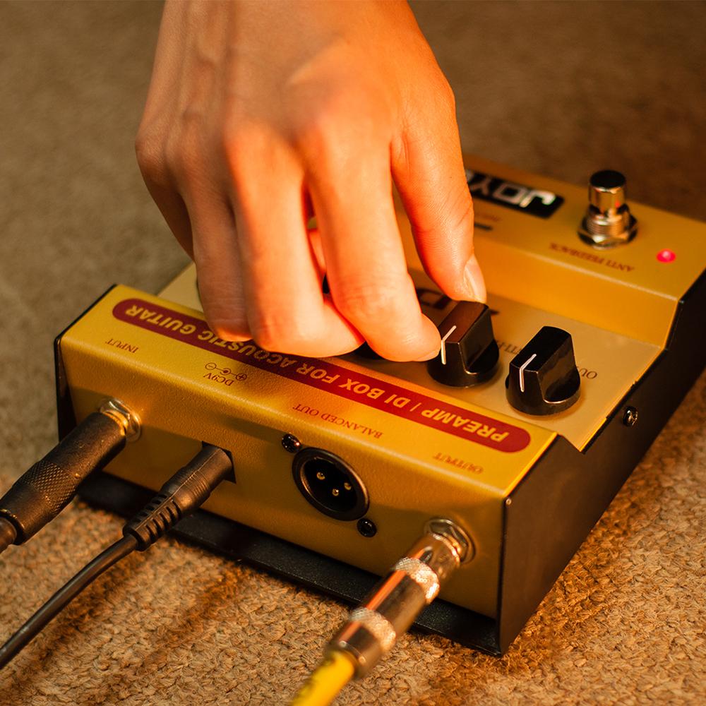 JOYO AD-2 Acoustic Guitar Effect Pedal Built-in Dual Band EQ High Sensitivity DI Box Effect Functiion for Acoustic Guitar Pedal