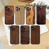 n-Natural Wood   Phone Case For iPhone 17,16,15,14,13,12,11 Plus,Pro Max,XS,Soft Silicone Black Cover
