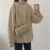 Women's Fleece Lamb Wool Windbreaker Jacket, Autumn/Winter 2025