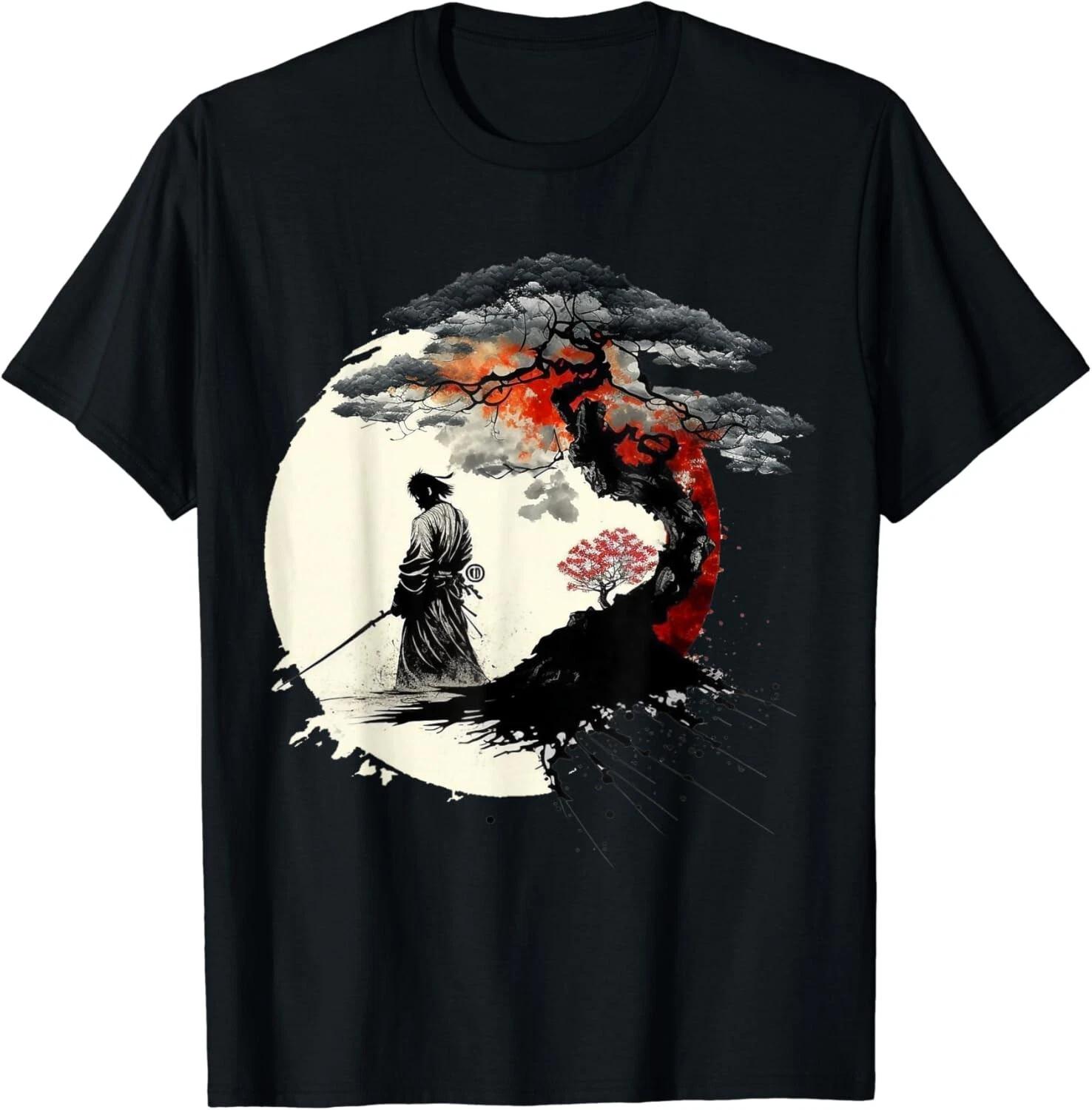 

Japanese Art Aikido Tree of Life Peace Art of War Samurai Gift Unisex T-Shirt S