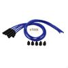 Spiral Core Spark Plug Wire Set with Boot Silicone Metal Accessories ,8mm for 4 Cyl High