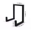 1pc Metal Vinyl Record Holder Versatile Tabletop Record Holder CD Storage Rack  Home Decor Organizer