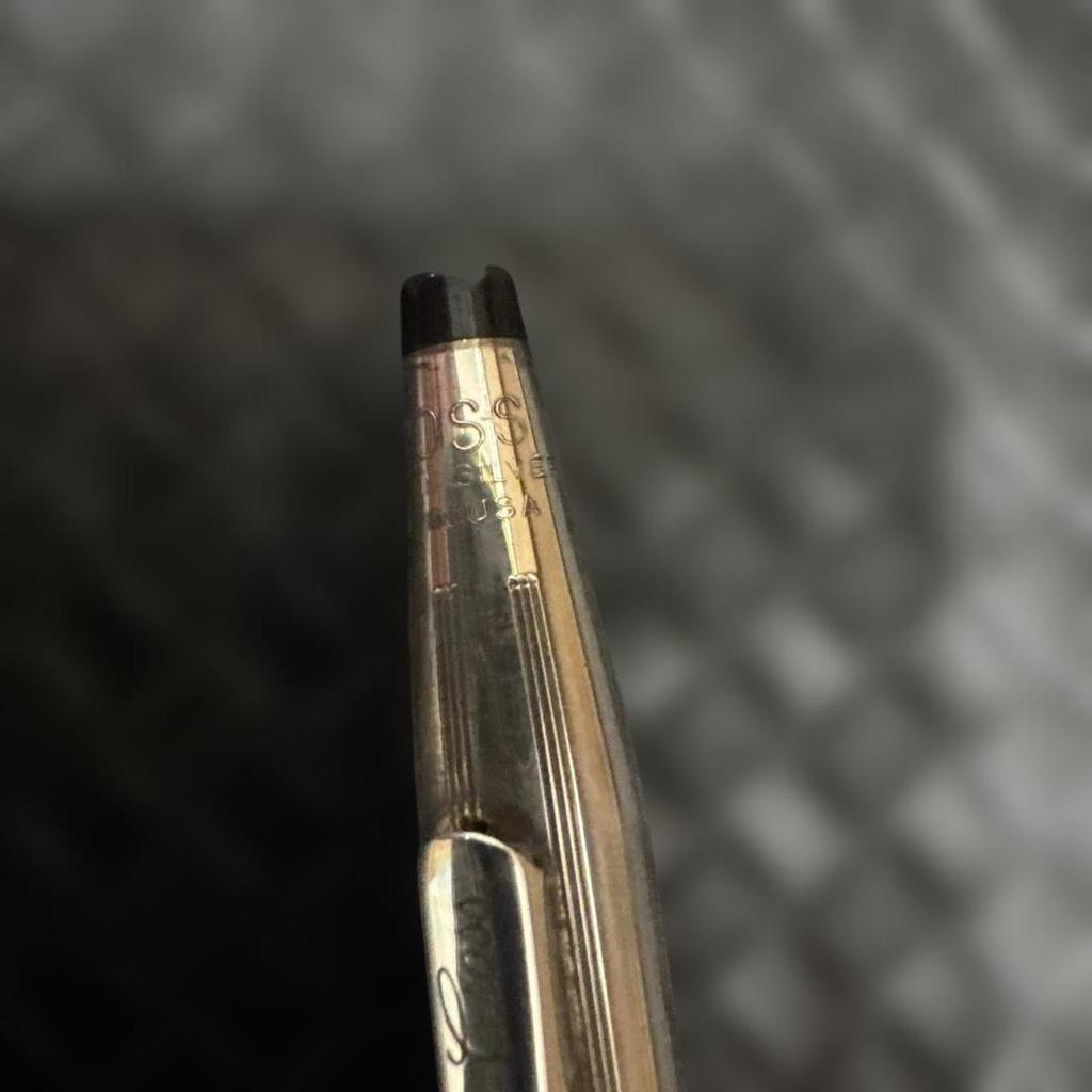 Used Vintage CROSS STERLINGSILVER Early Model Ballpoint Pen