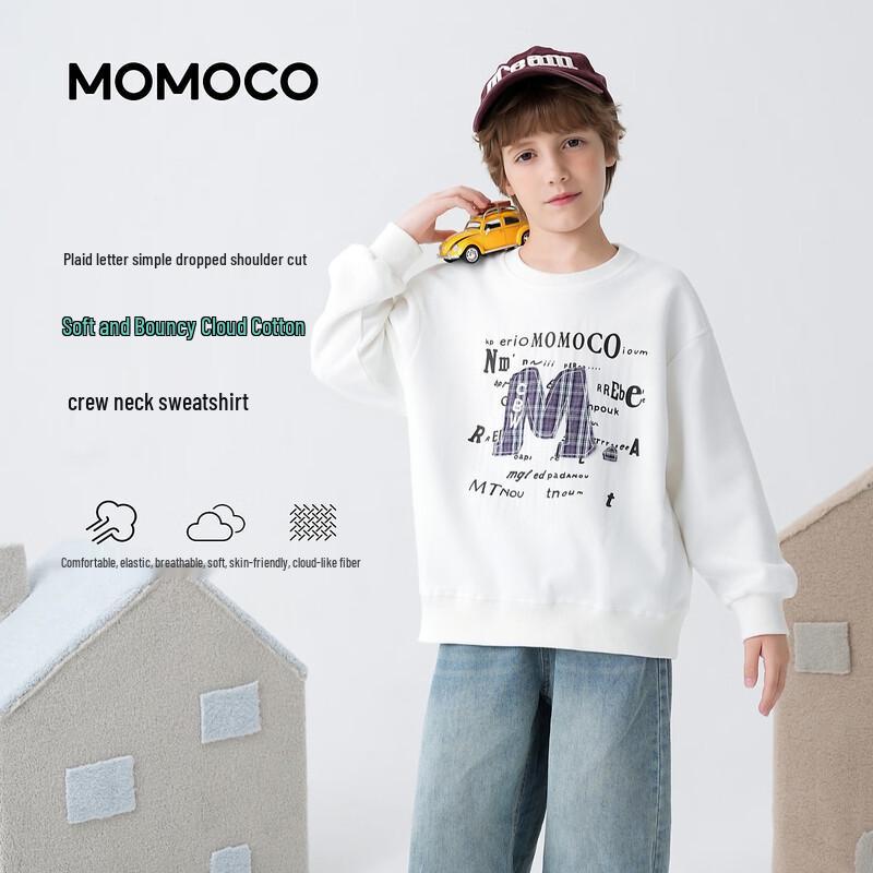 MOMOCO Boys Long Sleeve Casual Sweatshirt 170