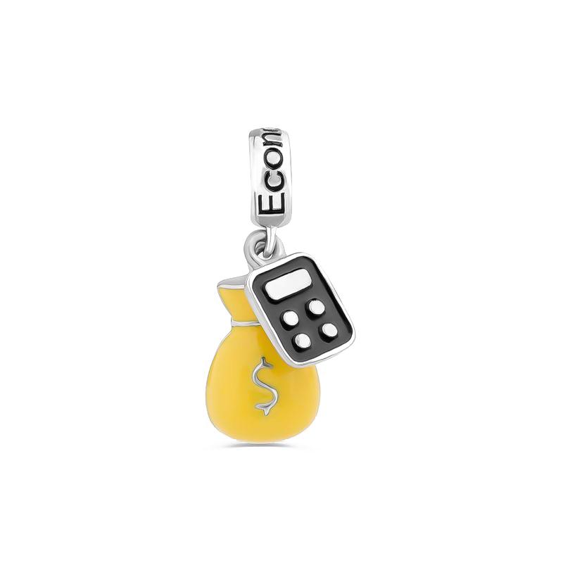 Brand New Trendy Fashion Travel Series Airplane Popular Hot Air Balloon Flag Charm Bead Component Pendant Bead Component Compatible With Authentic