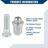 90942-02049 Wheel Stud Bolts TWO  for Toyota Corolla 1991-2015