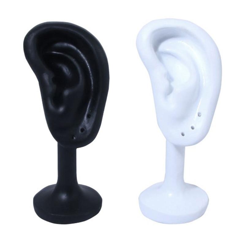 Elegant Earring Display Stand Jewelry Organizer Rack Simulated Ear Shaped Ear Rings Presentation Stand Earwear Holder