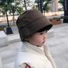 Fisherman Kids Fashion Hat Cotton Warm Bucket Style For Toddler Outdoor Hat Warm