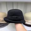 Republic of China retro wool top hat women's autumn and winter French temperament basin hat bow Hepburn style dome fisherman hat