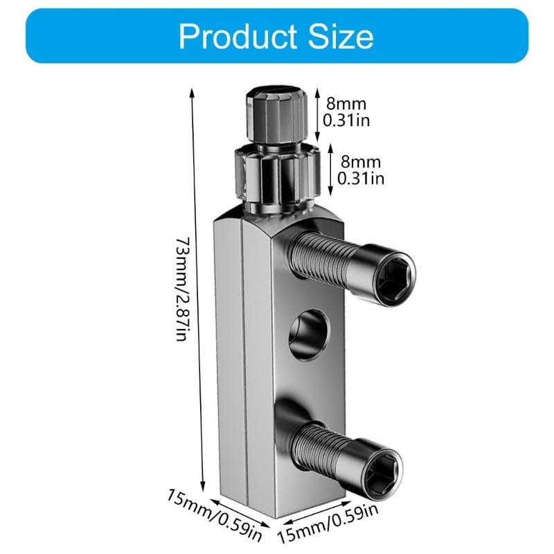 1/2" 3/4" Corroded Screw Removers Tool Professional Plumbing Extraction Tool For Stucks Rusted Bolts In Metal Wood Pipes