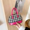 Shell Bag For Kids With Pu Material And Color Block Design For Daily Use