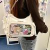 Verbandsschleife Ita Bolsos Transparente Handtasche Damen Crossbody Sac Femme Schultertaschen für Damen Tägliche Nutzung Bolsas
