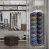 Baseball Hat Storage Bag Behind Door Wall Hat Holder Punch-free Large Capacity Anti-slip Baseball Cap Display Hanging Rack Neatly Arranged Cap
