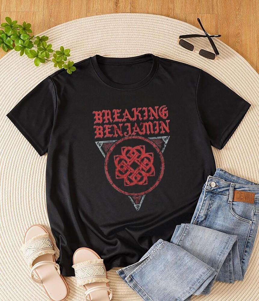 Breaking Benjamin 90s Vintage Shirt  Breaking Benjamin 2025 Tour Shirt Unisex T-Shirt L