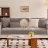 Covor de Sofă Chenille Universal Patru Sezoane Culoare Solidă Husă de Pernă pentru Canapea Chaise Longue în Formă de L Husă de Protecție pentru Sofă Living Acasă
